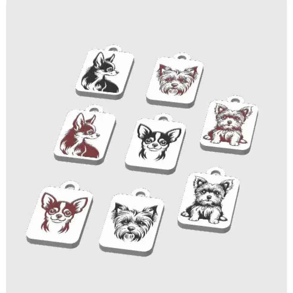 Dog set - keychains