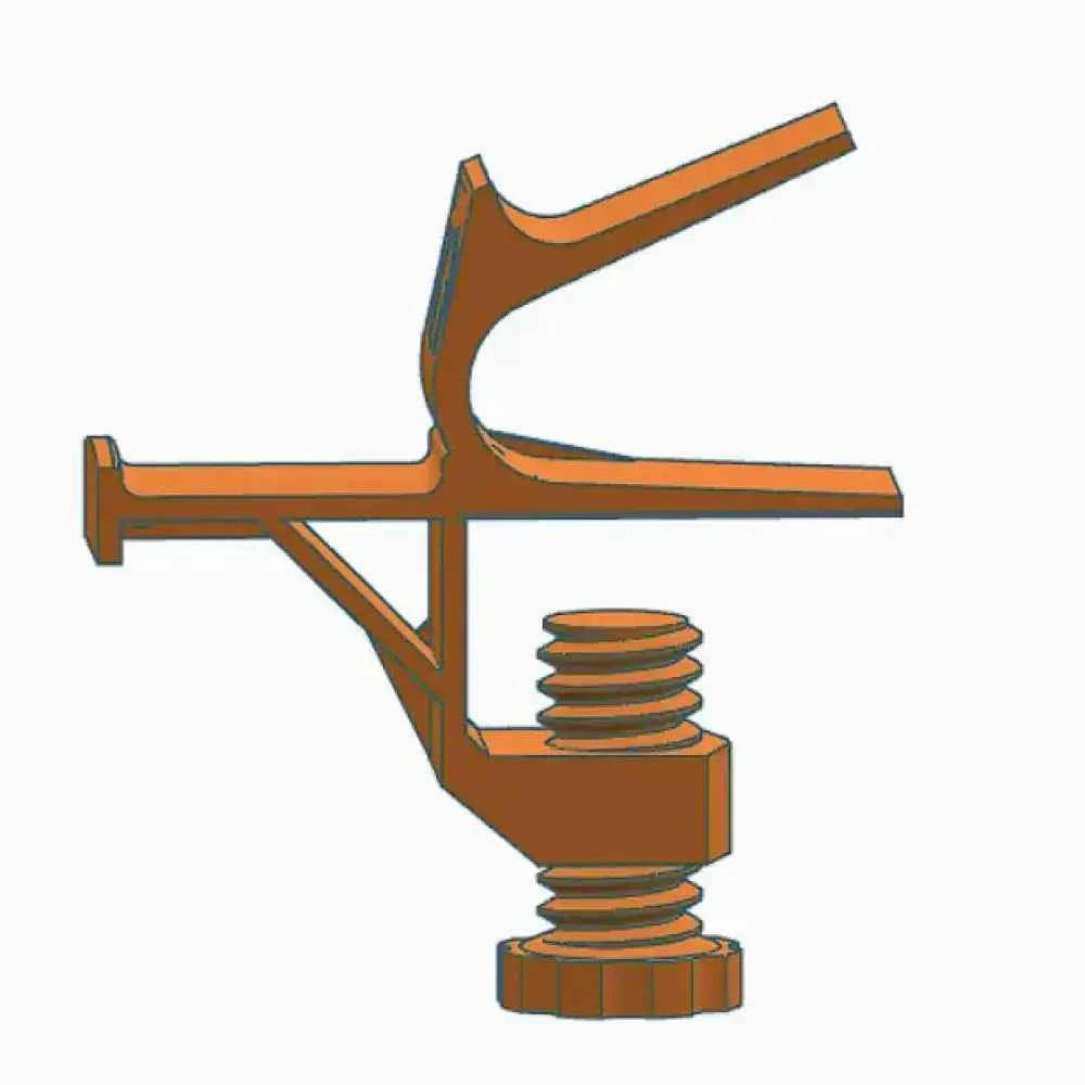 Edge-Mounted Wireless Headphone Holder | Screw-in Desk Organizer