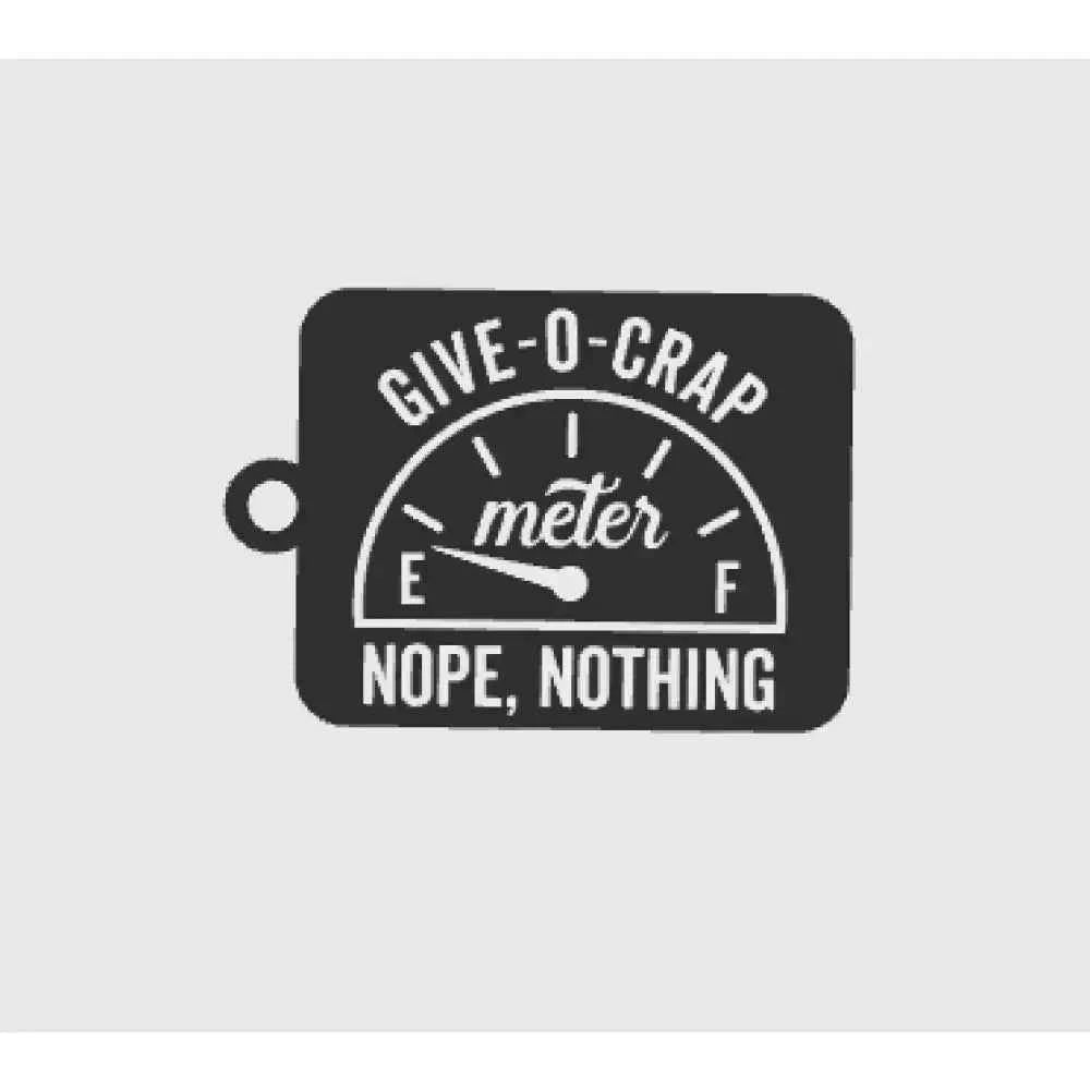 Give o Crap Meter