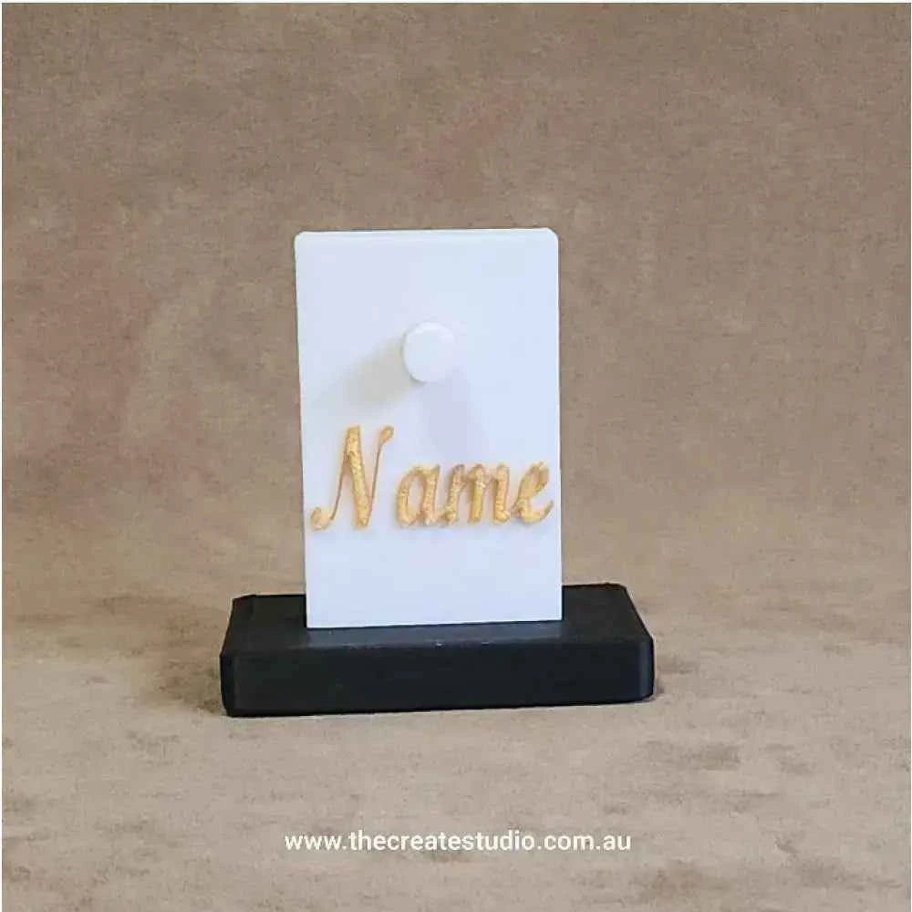 Glass Holder for Loved Ones -  Unique Personalised Gift
