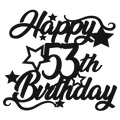 53rd Birthday - Numbered - Cake Topper - The Create Studio
