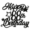 88th Birthday - Numbered - Cake Topper - The Create Studio