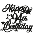 94th Birthday - Numbered - Cake Topper - The Create Studio