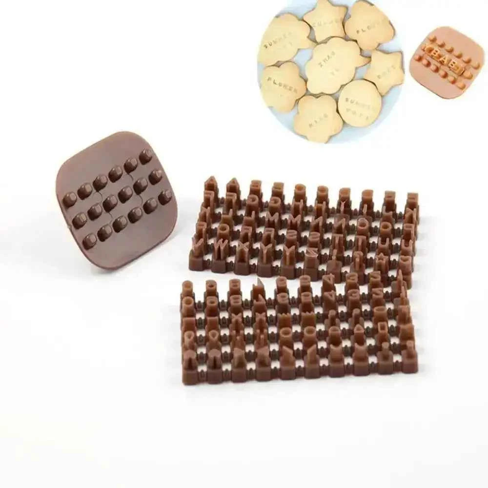 Mini Alphanumeric Polymer Clay Stamping Set | Baking Stamp