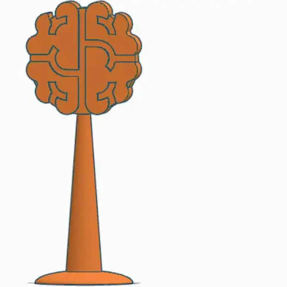 Minimalist Flower Tower Headphone Stand | Custom Artistic Audio Holder