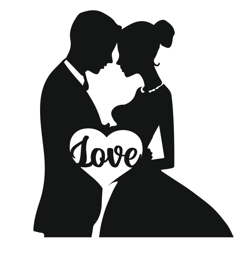 Cake Decorations - Mr & Mrs - Style 3