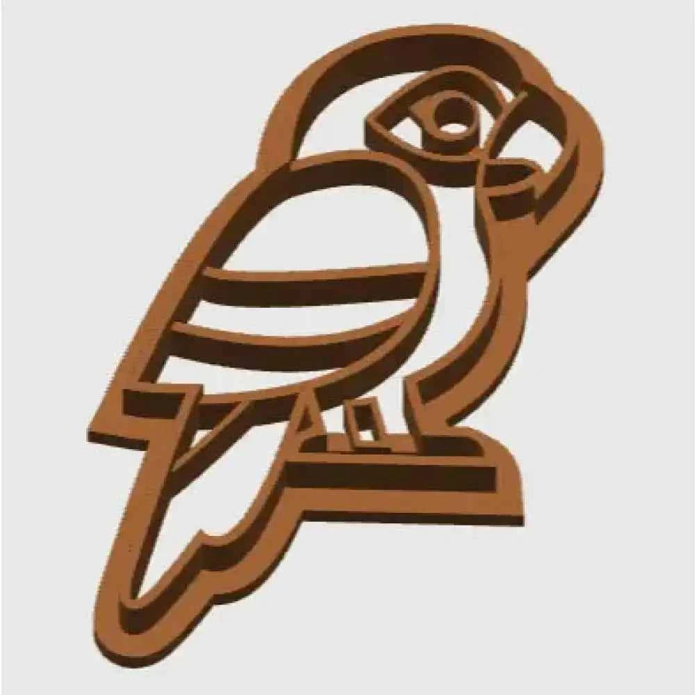 🐾 Parrot Cookie Cutter Set | Baking Fun for Kids & Adults
