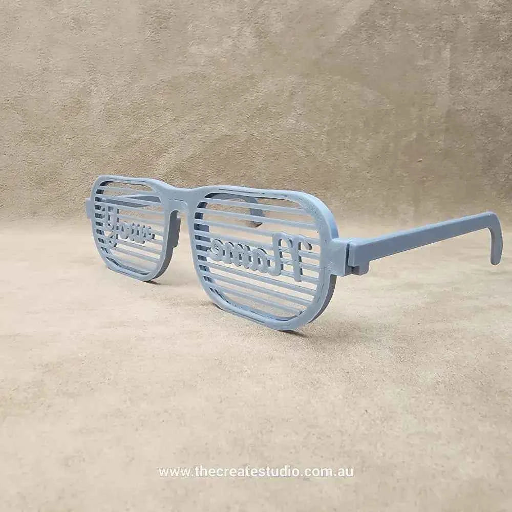 Personalised Glasses - Custom Text Party Eyewear | Perfect Gag Gift