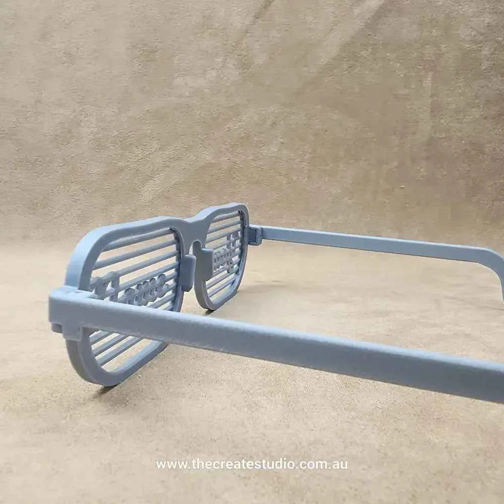 Personalised Glasses - Custom Text Party Eyewear | Perfect Gag Gift