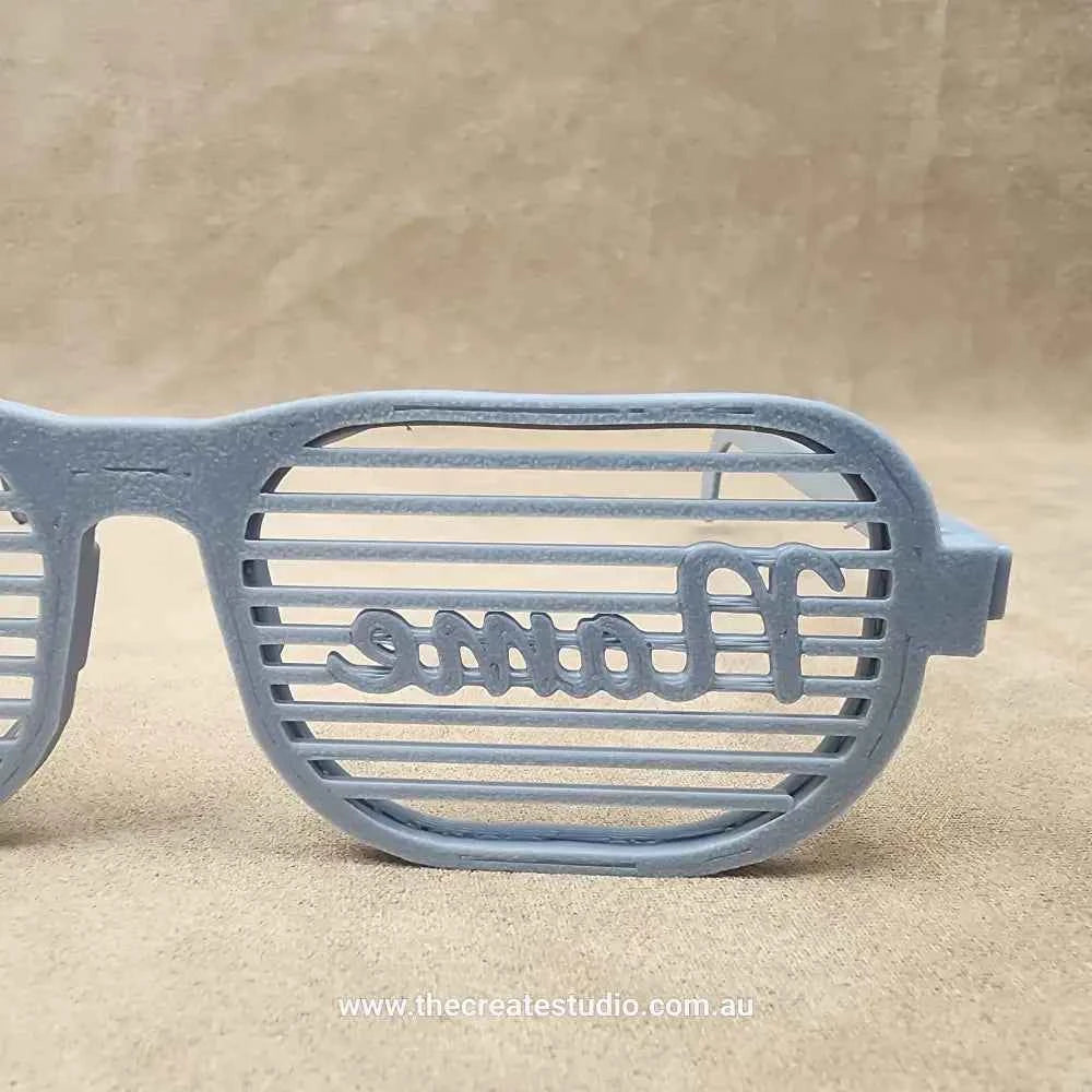 Personalised Glasses - Custom Text Party Eyewear | Perfect Gag Gift