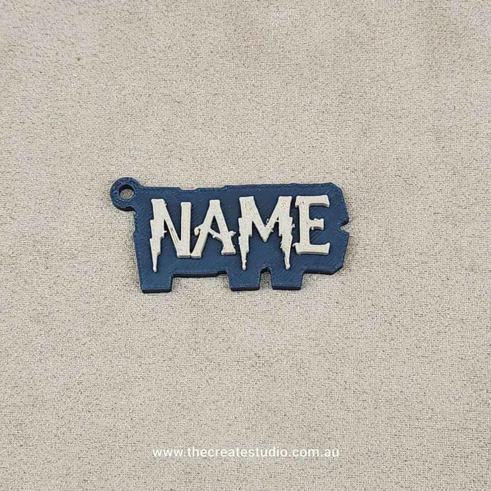 Personalised Keychain Offset Type Letters – Harry Potter Font