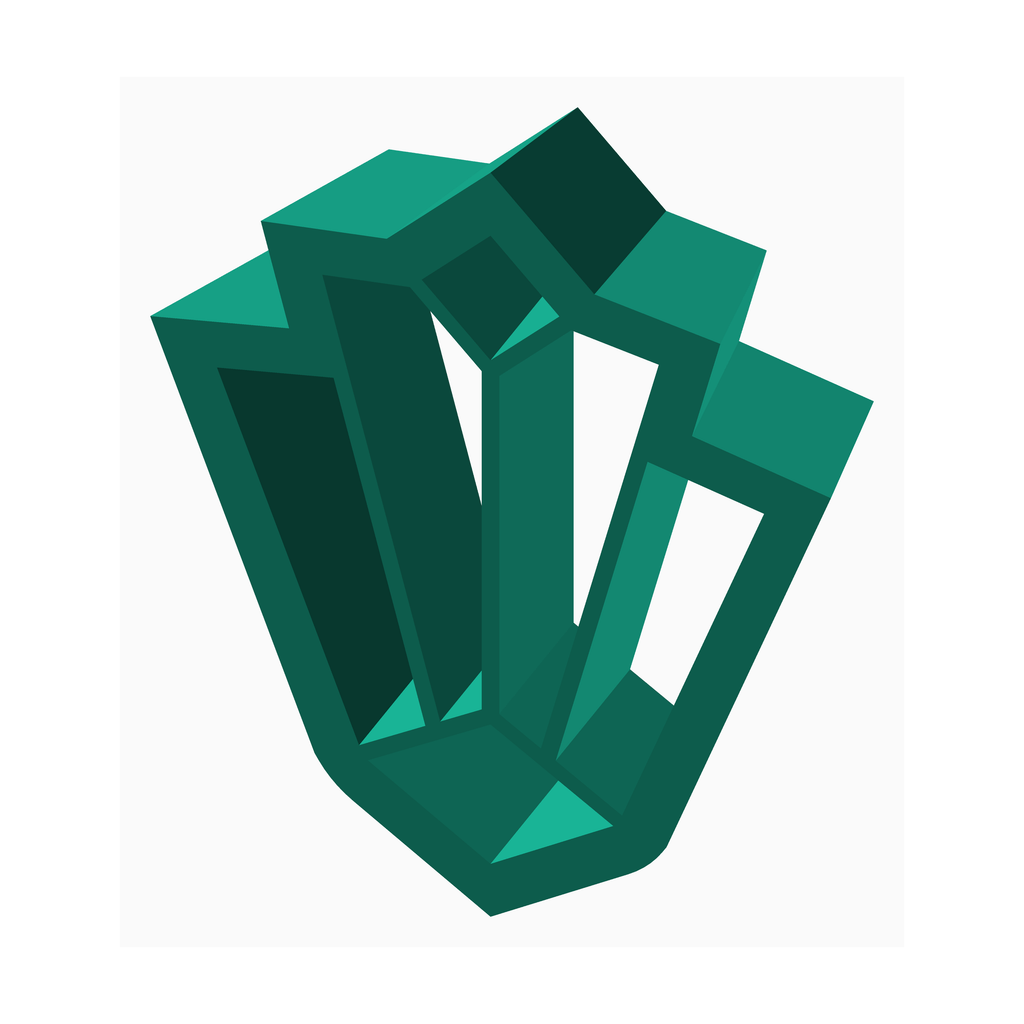 Green geometric clay cutter tool for polymer clay jewelry making supplies by The Create Studio