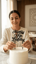 99th Birthday - Numbered - Cake Topper