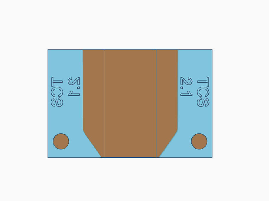 Pottery rib tool from The Create Studio designed for smoothing and shaping clay surfaces