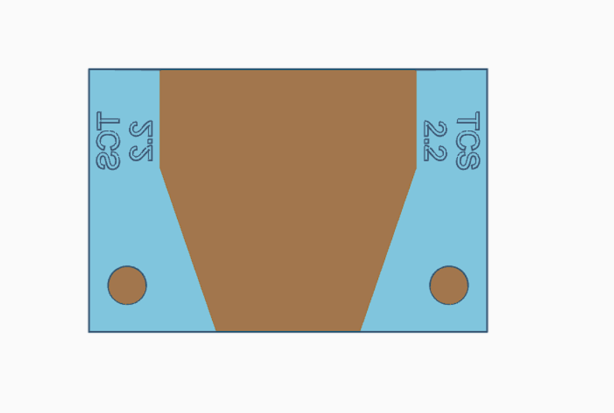 Pottery rib tool for sculpting featuring a tapered design for shaping and smoothing clay surfaces
