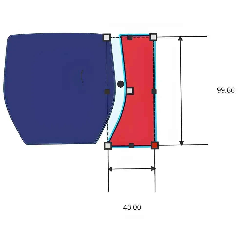 Pottery rib tool set from The Create Studio with various shapes for shaping and smoothing clay