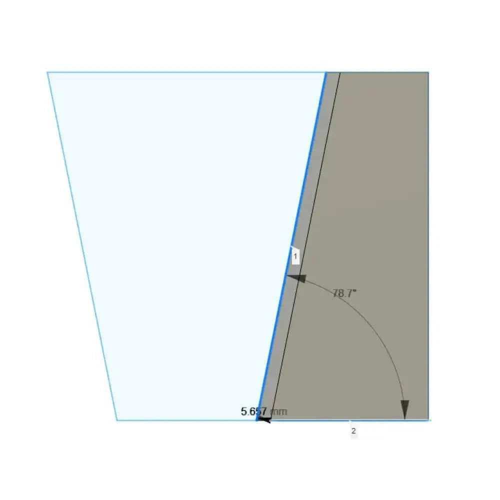 Pottery tools | Cup Shaper Rib - Design 1