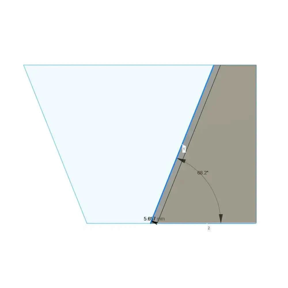 Pottery Tools | Cup Shaper Rib - Design 2