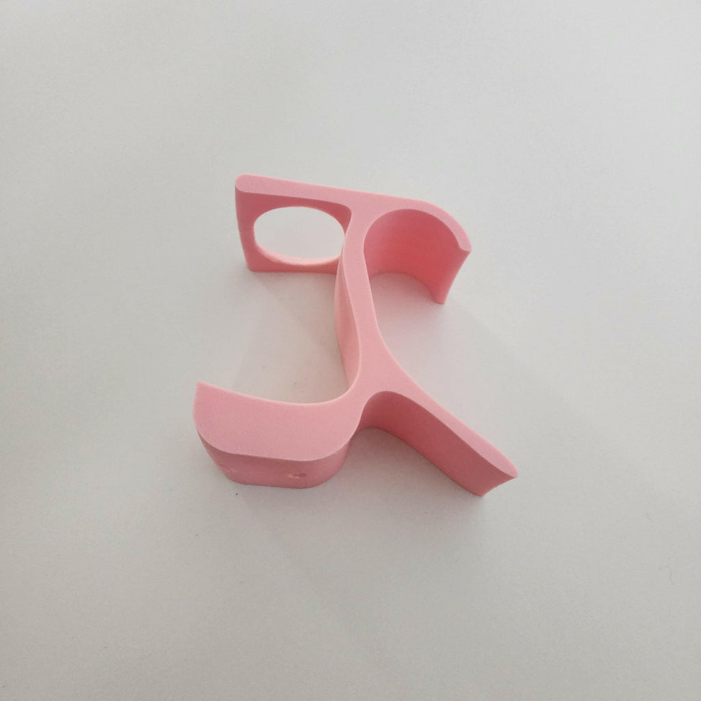The Create Studio Pottery Wheel Tool Holder in Pink for Organizing Pottery Tools