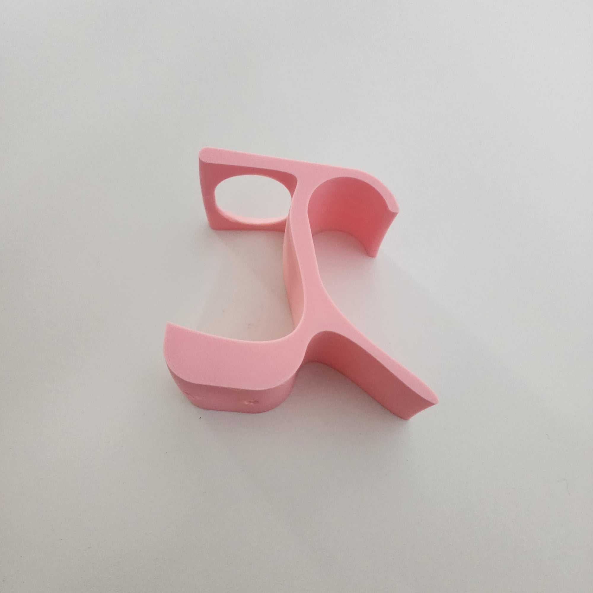 The Create Studio Pottery Wheel Tool Holder in Pink for Organizing Pottery Tools