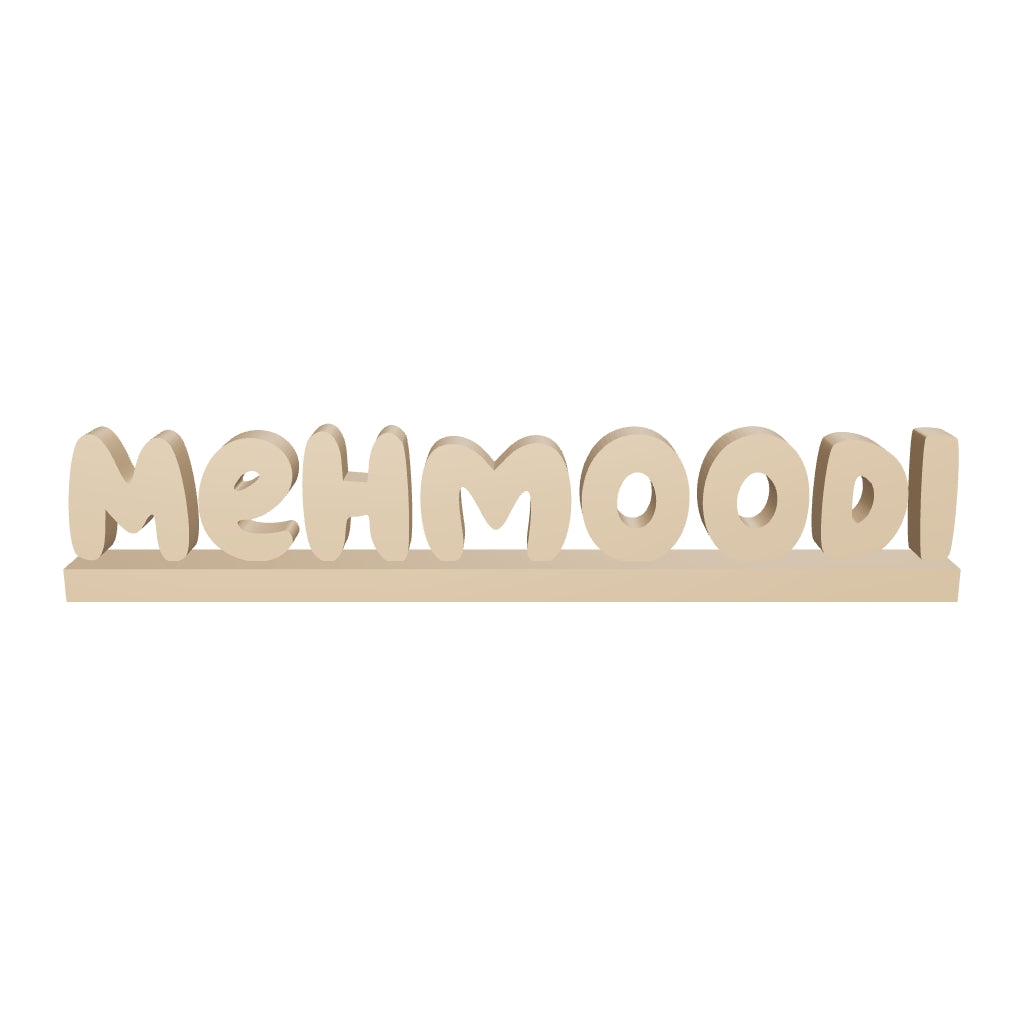 Personalized Name Stand - Bluey Fonts | Unique teacher Name Signs for Desk