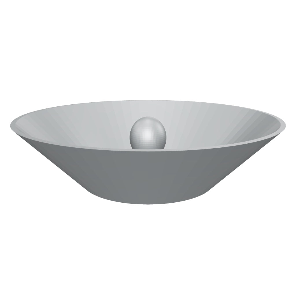 Pottery Round Rim Tool | Ceramic Shaping & Smoothing Tool