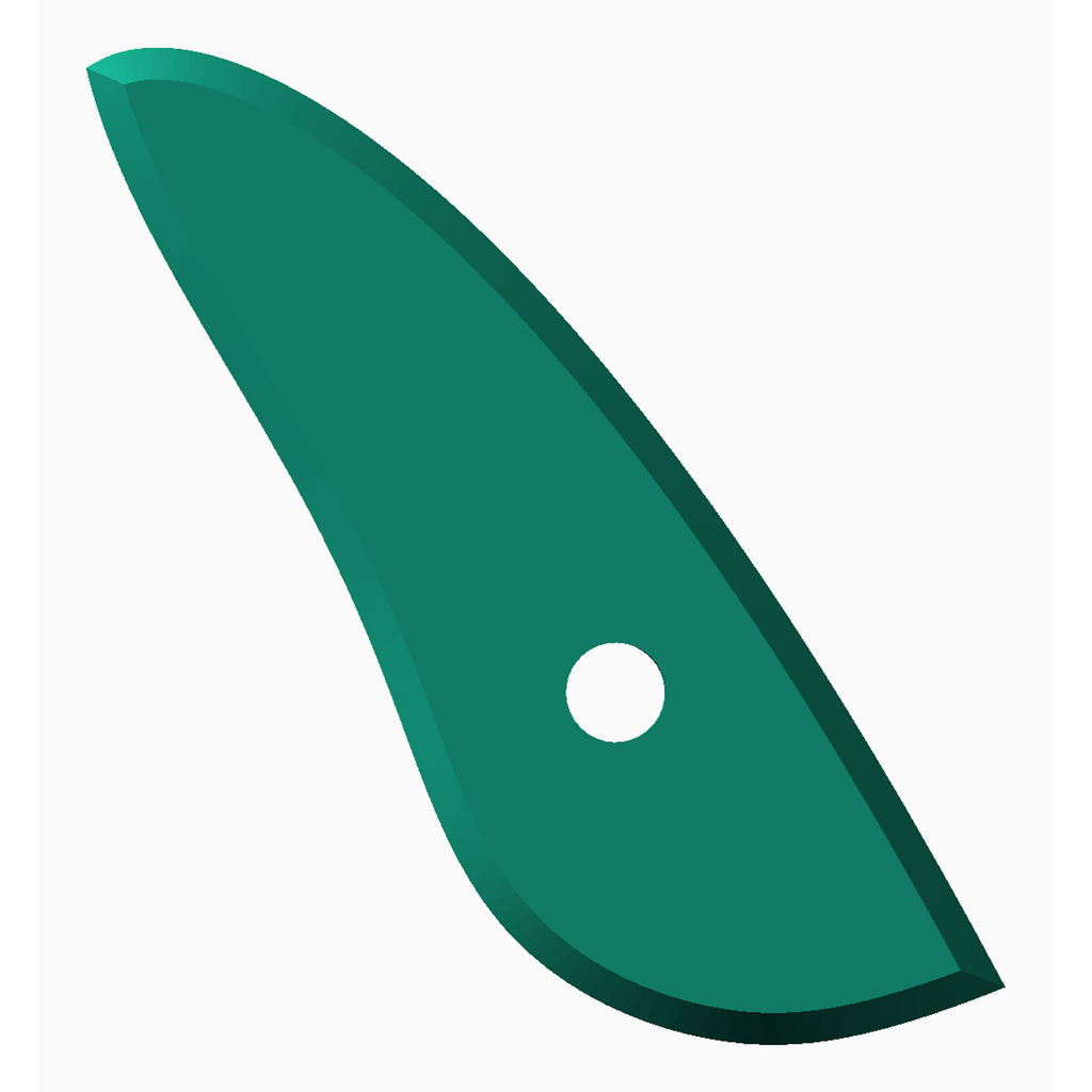 General Rib 5 - Pottery & Clay Ribs & Tools - The Create Studio