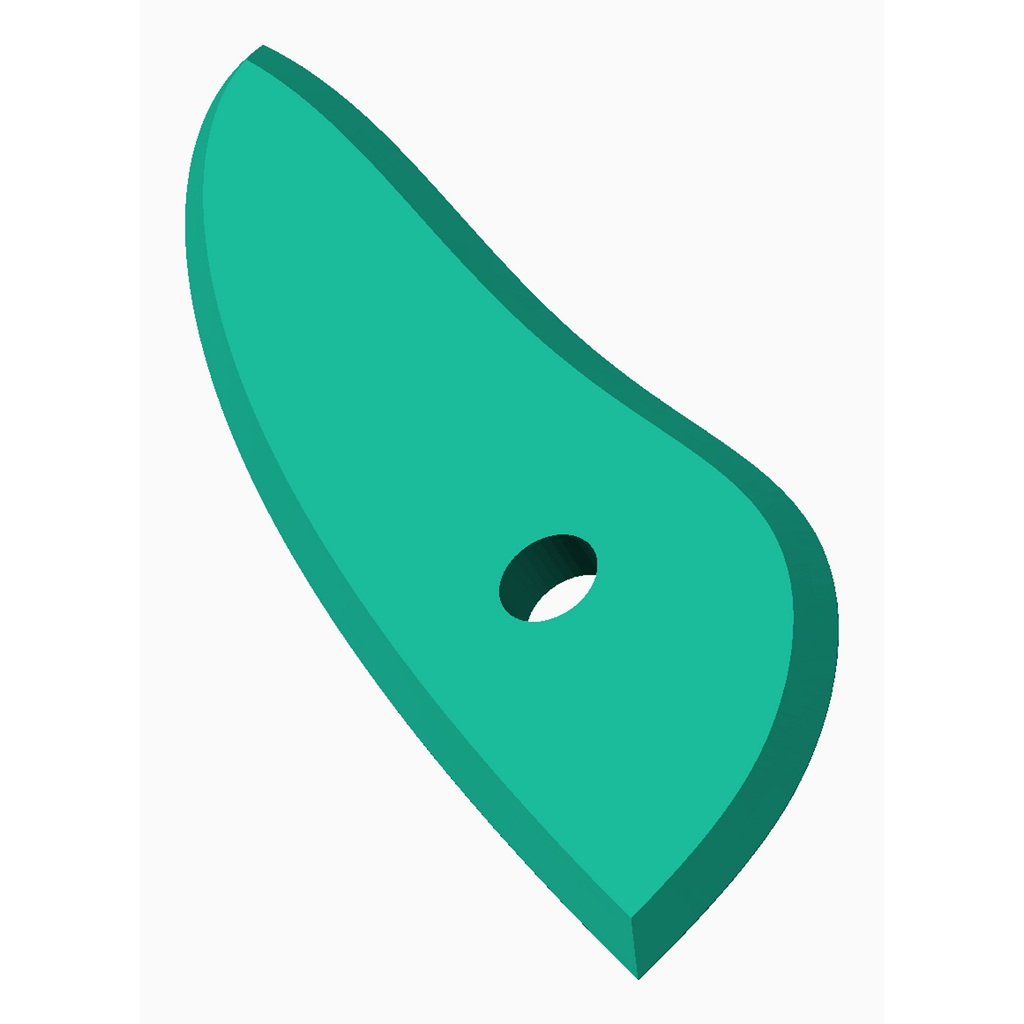 General Rib 5 - Pottery & Clay Ribs & Tools - The Create Studio