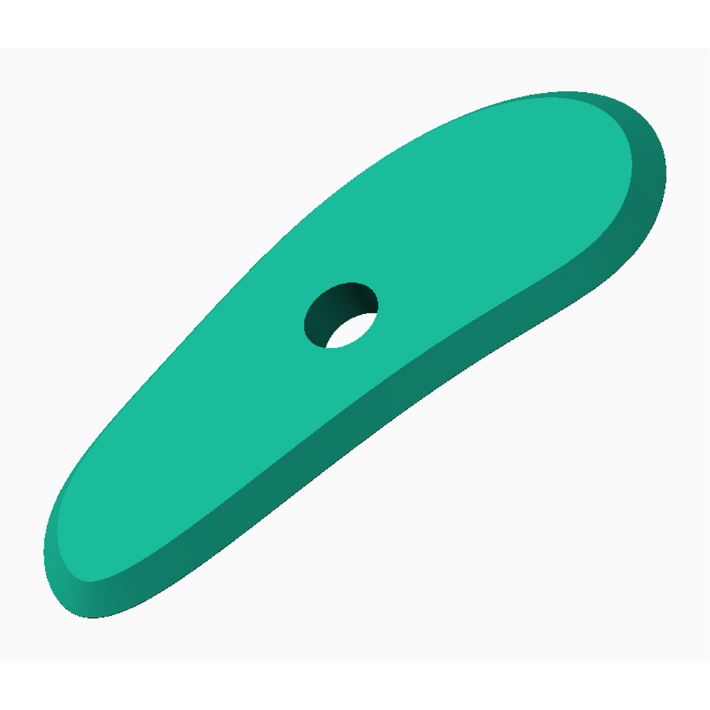 General Rib 2 - Pottery & Clay Ribs & Tools - The Create Studio