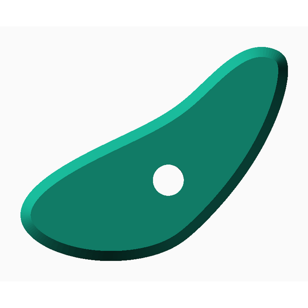 General Rib 3 - Pottery & Clay Ribs & Tools - The Create Studio