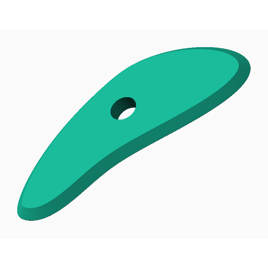 General Rib 3 - Pottery & Clay Ribs & Tools - The Create Studio