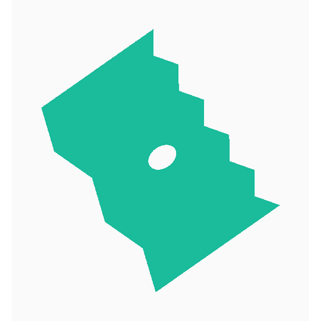 General Rib 14 pottery tool featuring a unique zigzag design for shaping and smoothing clay projects.