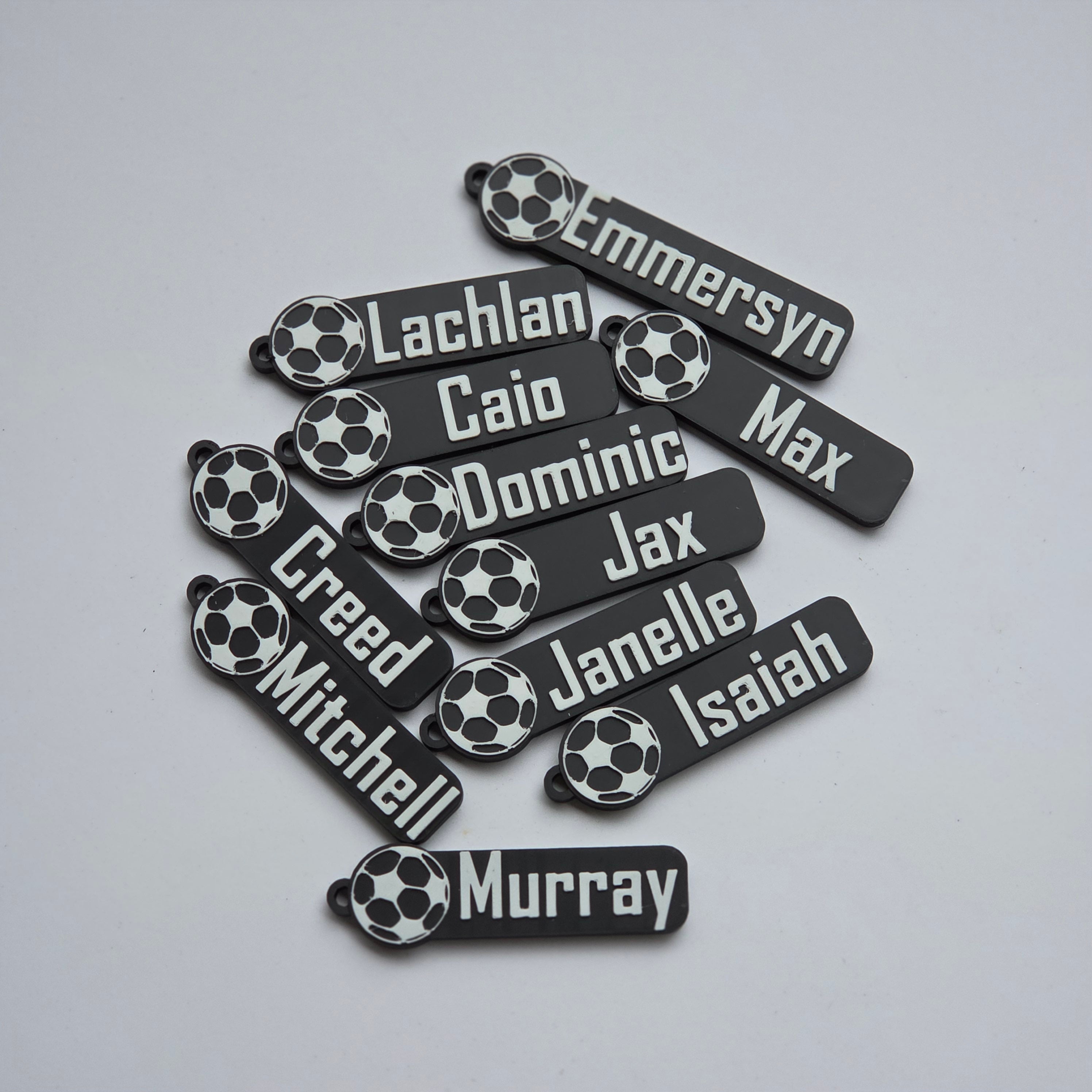 Personalised Football Keychain