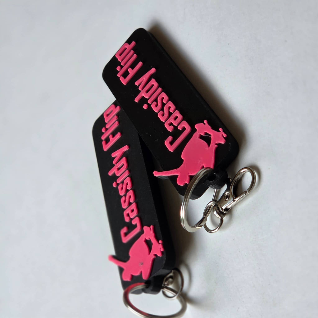 Personalised Skater Keychain by The Create Studio