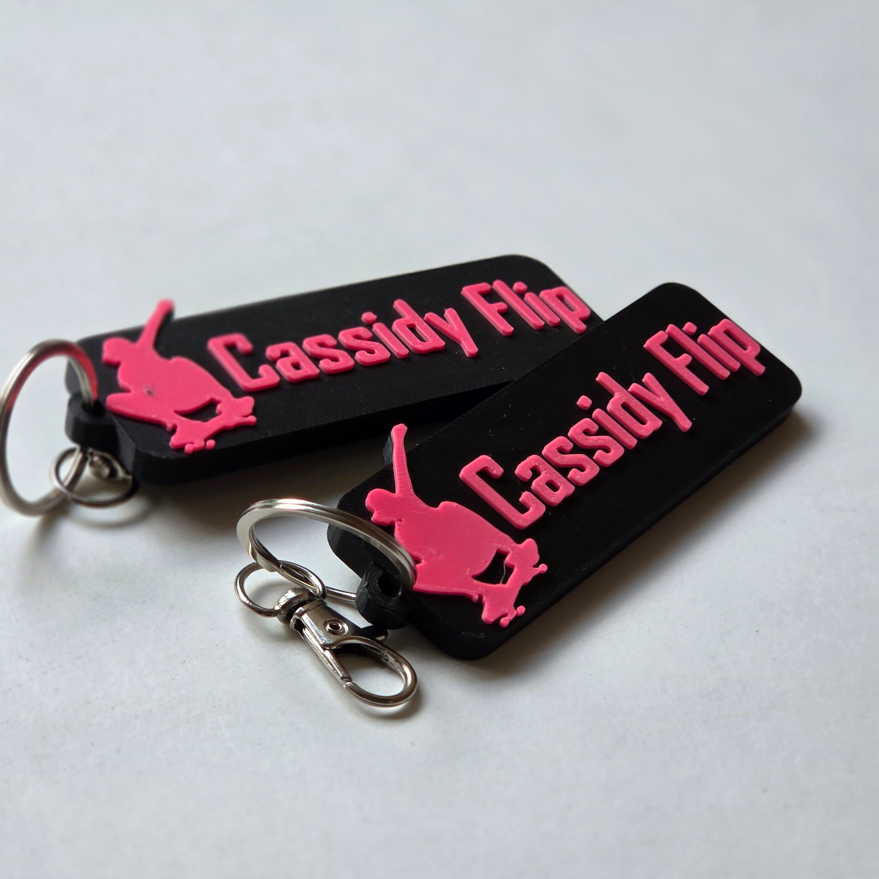 Personalised Skater Keychain by The Create Studio