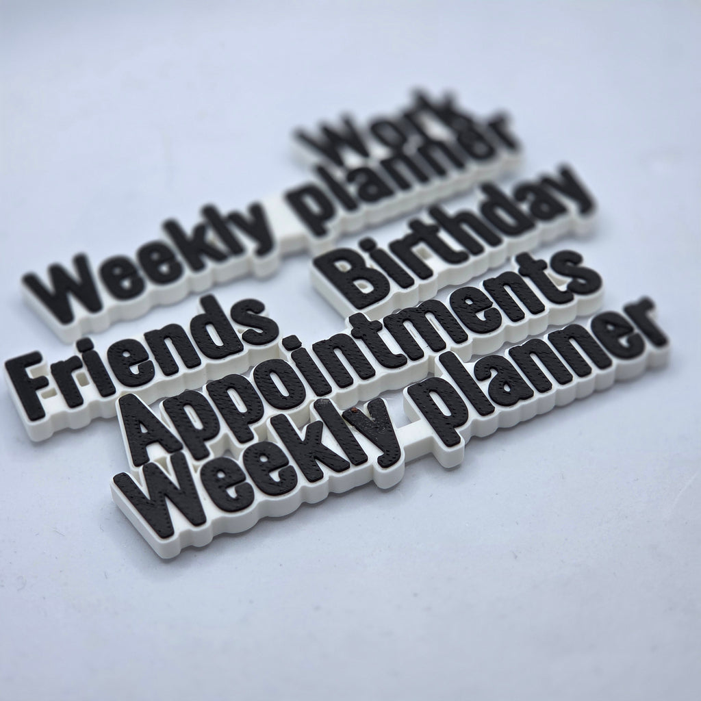 Custom Text - Fridge Magnet