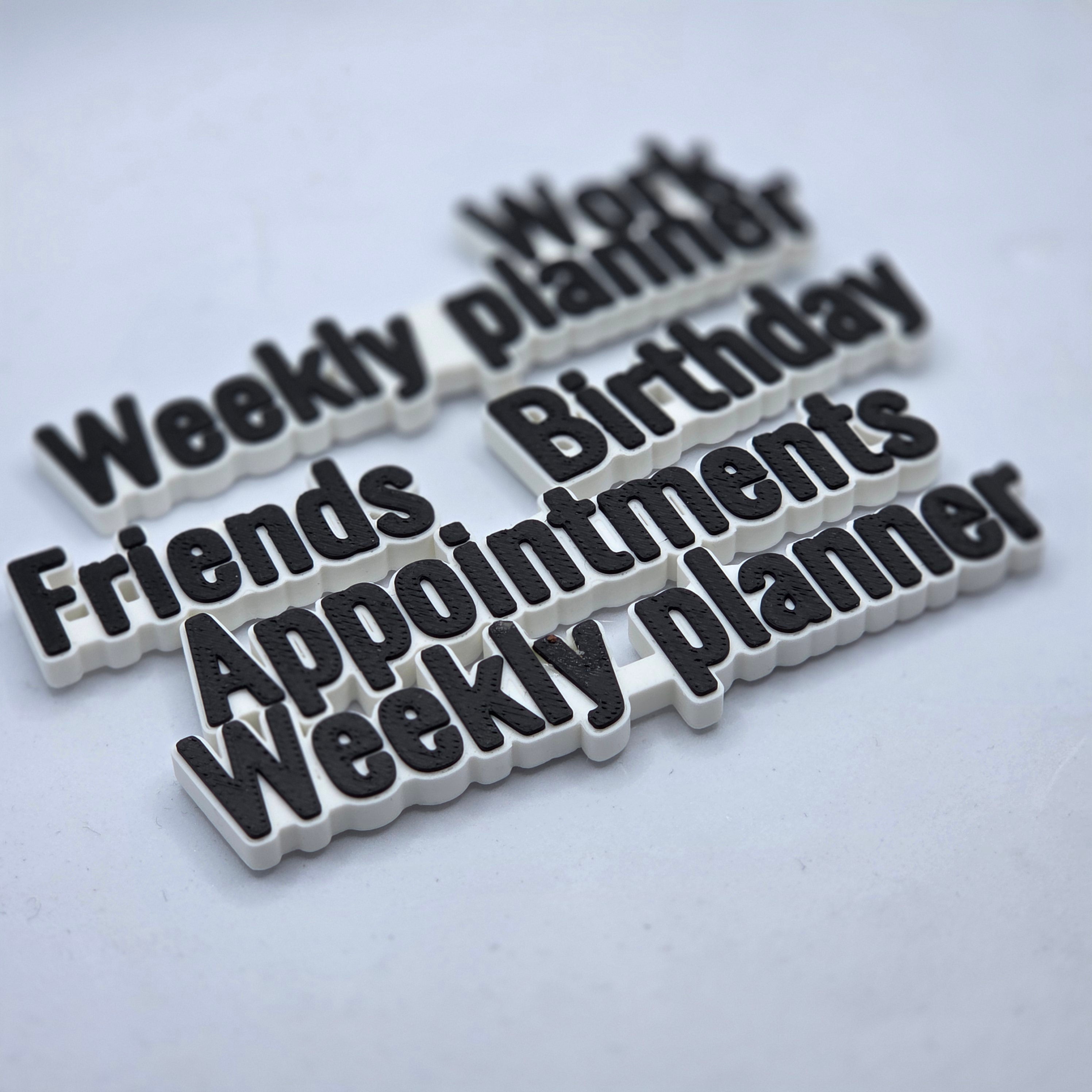 Custom Text - Fridge Magnet