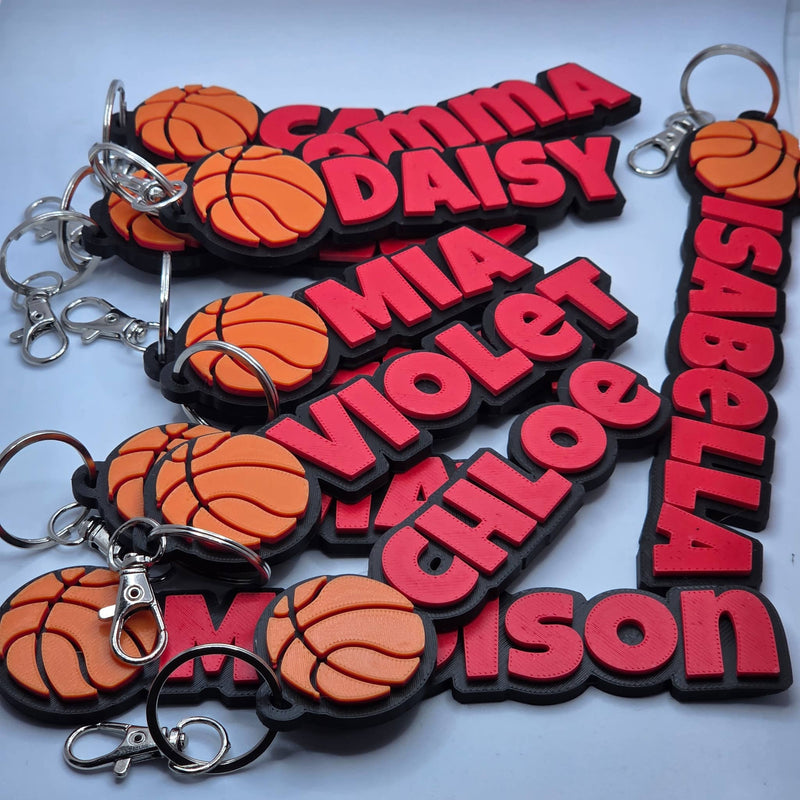Baketball Keychians