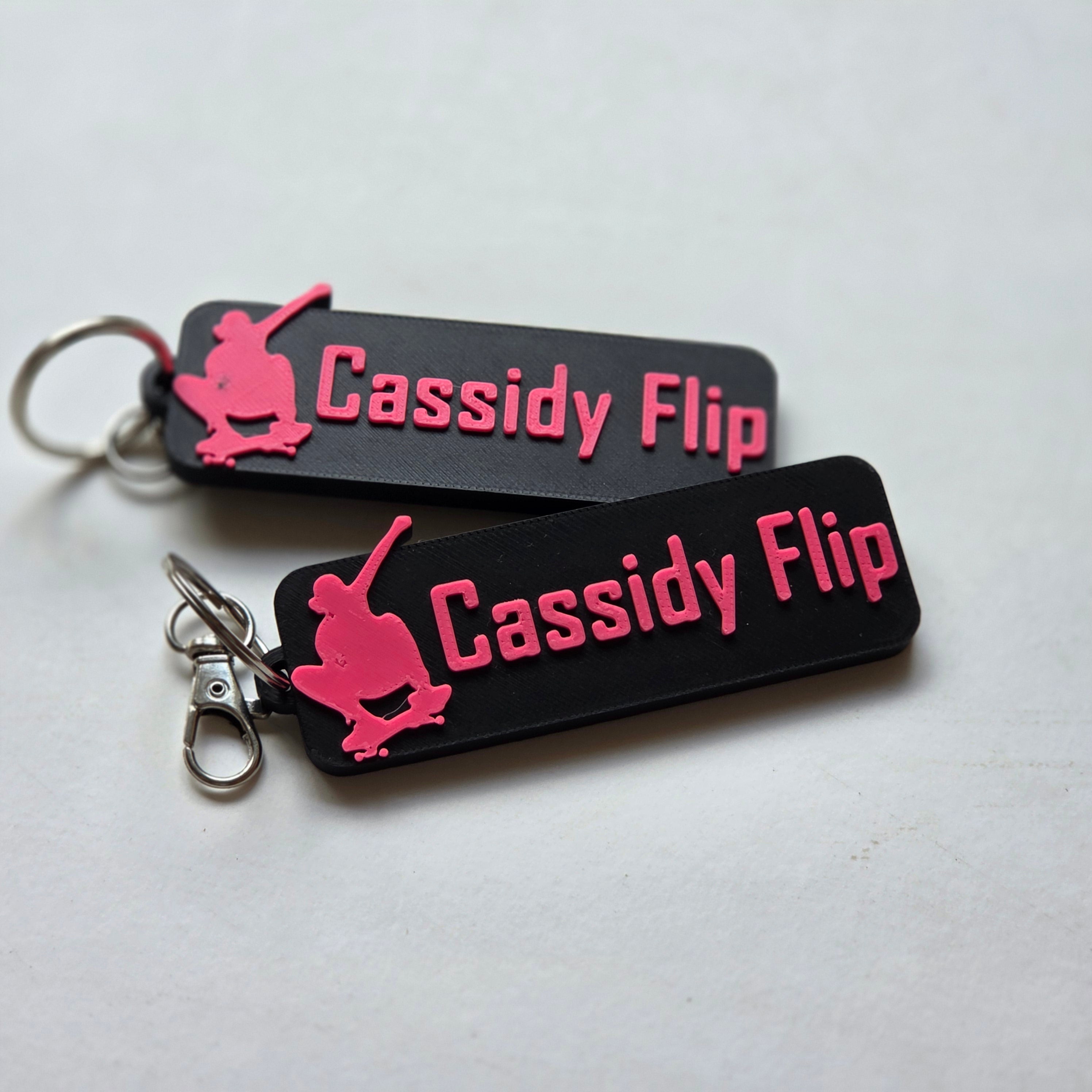 Personalised Skater Keychain by The Create Studio