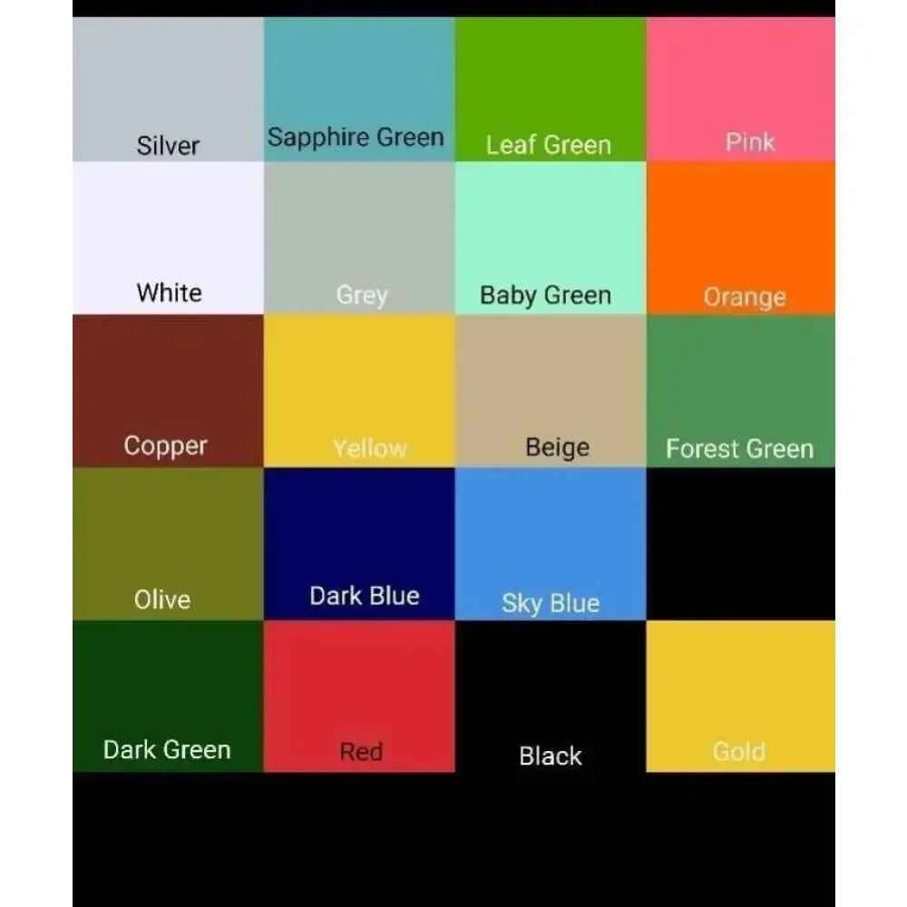 Personalised family tree gift wall art with color options including green, blue, and orange shades