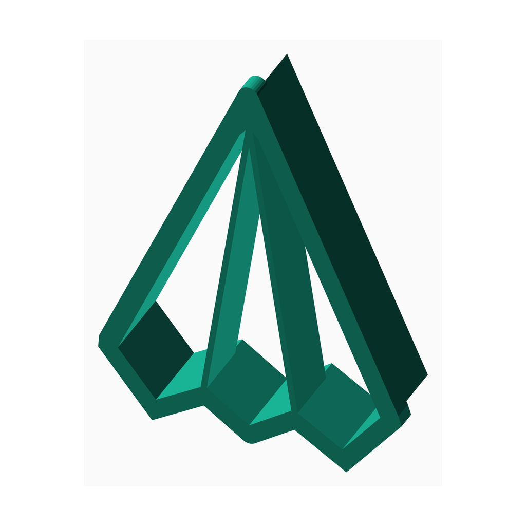 The Create Studio unique clay cutter for jewelry making in a geometric triangle design