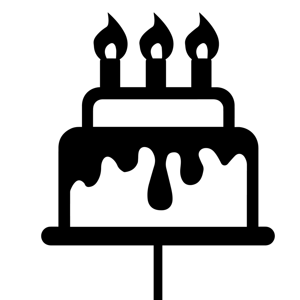 Happy Birthday - Cake Theme birthday Cake Topper - The Create Studio